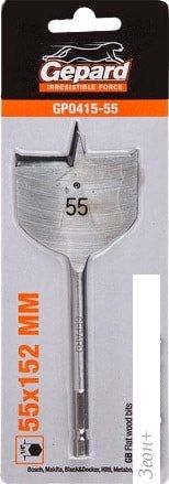 Сверло Gepard GP0415-55