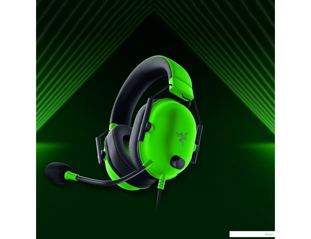Наушники Razer BlackShark V2 X (зеленый)
