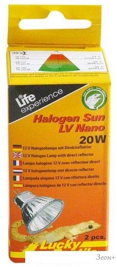 Тепловая лампа Lucky Reptile Halogen Sun Nano HSN-20 20 Вт