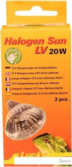 Тепловая лампа Lucky Reptile Halogen Sun HSL-20 20 Вт