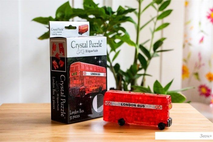 3Д-пазл Crystal Puzzle Лондонский автобус 90129