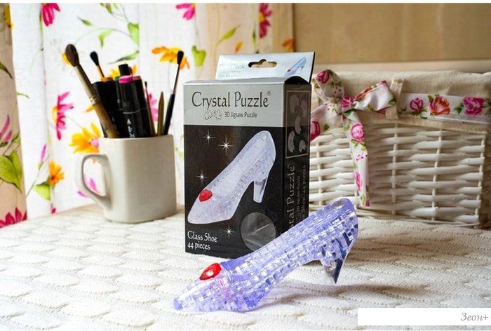 3Д-пазл Crystal Puzzle Туфелька 90116