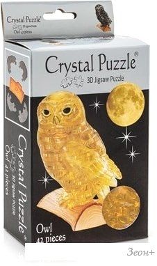 3Д-пазл Crystal Puzzle Сова 90247