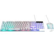 Клавиатура + мышь Nakatomi KMG-2305U (белый)