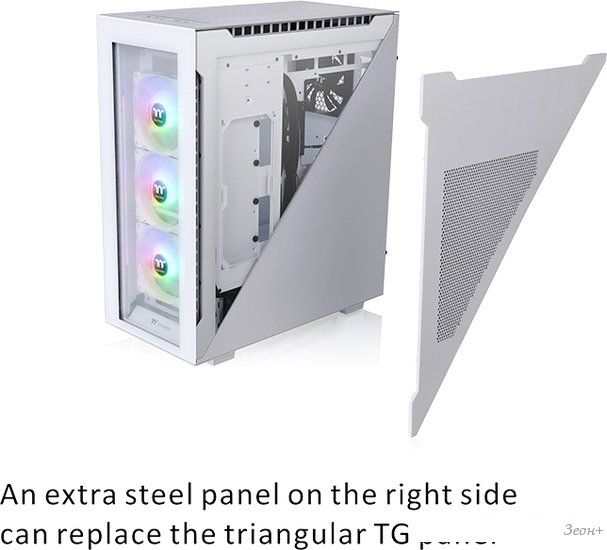Корпус Thermaltake Divider 500 TG ARGB CA-1T4-00M6WN-01