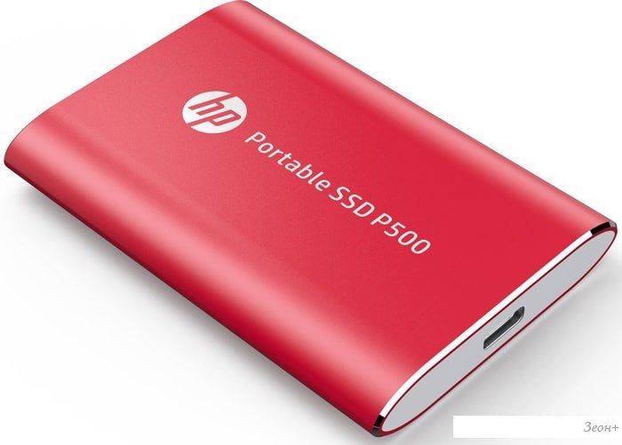 Внешний накопитель HP P500 500GB 7PD53AA (красный)