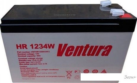 Аккумулятор для ИБП Ventura HR 1234W (12 В/9 А·ч)
