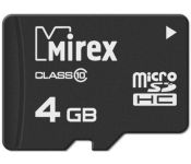   Mirex microSDHC 13612-MC10SD04 4GB