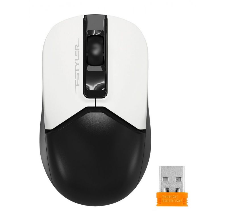 Мышь A4Tech Fstyler FG12 (белый/черный)