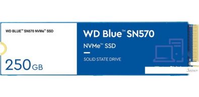 SSD WD Blue SN570 250GB WDS250G3B0C
