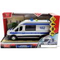 Игрушечный транспорт Технопарк Ford Transit Полиция TRANSITVAN-22PLPOL-SR
