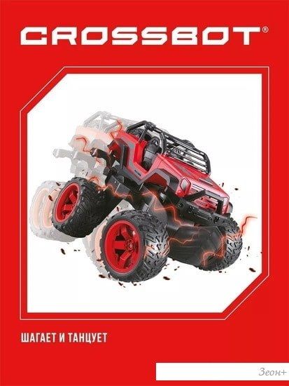 Автомодель Crossbot Бигфут Диско 870614 (красный)