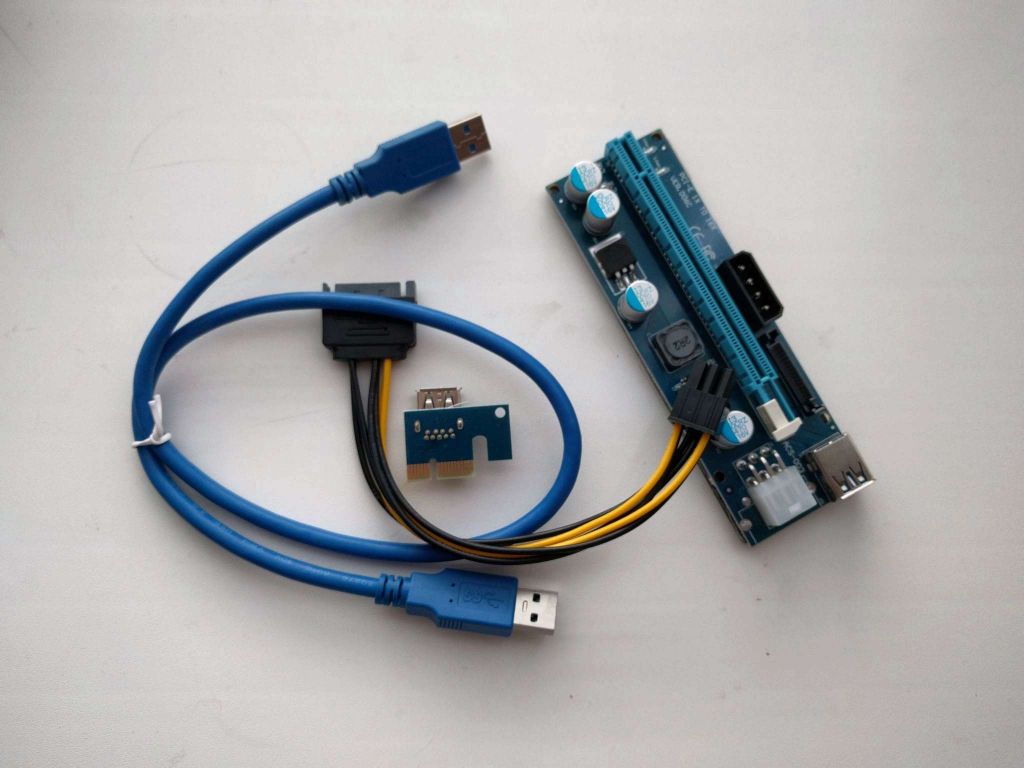 ITZR RISER CARD MINING MAXI for GPU 250W+ , OEM