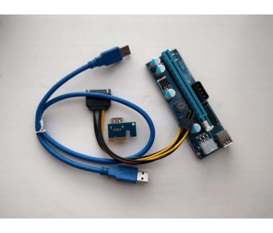 ITZR RISER CARD MINING MAXI for GPU 250W+ , OEM