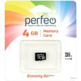   Perfeo microSDHC PF4GMCSH10ES 4GB
