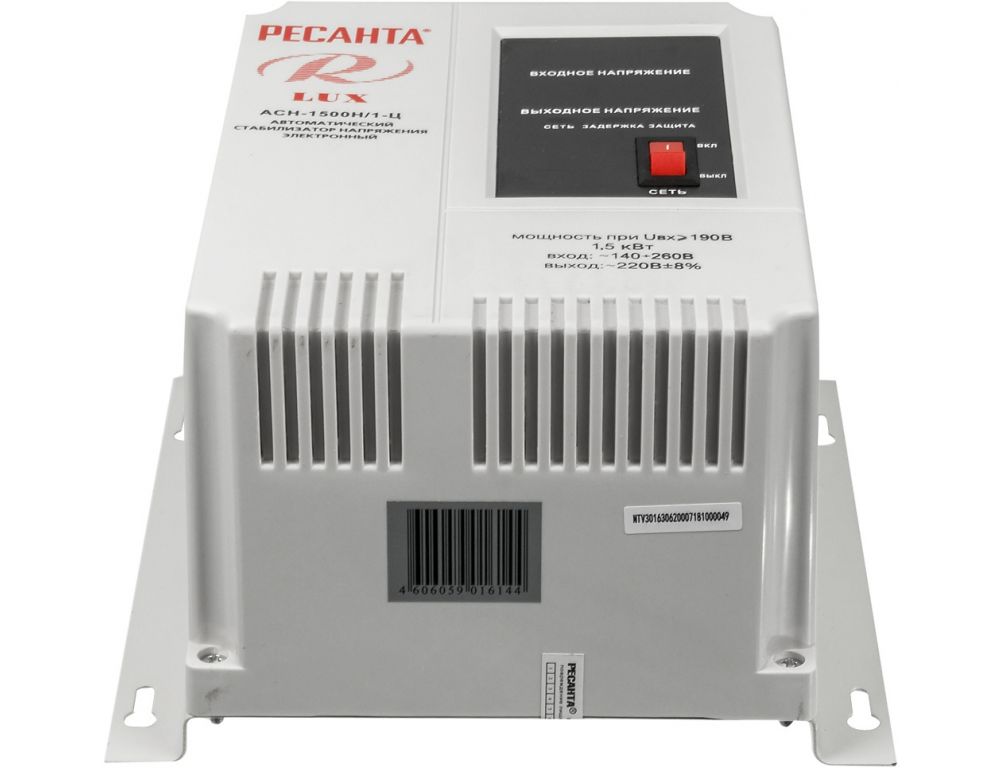 Стабилизатор напряжения Ресанта Lux АСН-1500Н/1-Ц