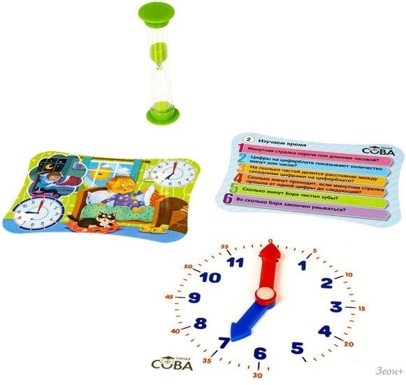 Развивающая игра Bondibon Изучаем время ВВ5199