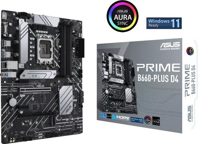 Материнская плата ASUS Prime B660-PLUS D4