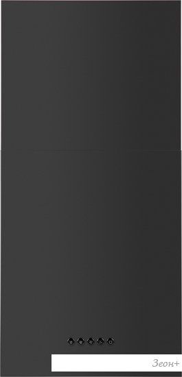 Кухонная вытяжка HOMSair Phlox Push 40 (черный)