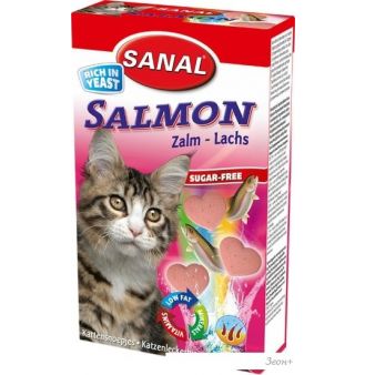 Лакомство для кошек Sanal Salmon 50 г