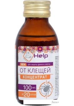 Концентрат Help от клещей 100 мл