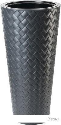 Кашпо Form-Plastic Makata Slim 2830-014 (антрацит)