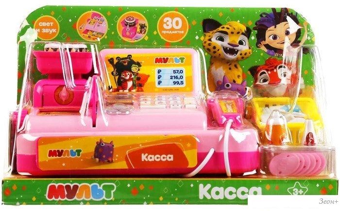 Касса игрушечная Играем вместе Мульт 1901U017-R