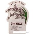 Tony Moly   I'm Rice Mask Sheet - Clear Skin