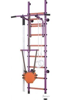 Детский спортивный комплекс Polini Kids Sport Turbo (фиолетовый)
