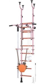 Детский спортивный комплекс Polini Kids Sport Active (розовый)