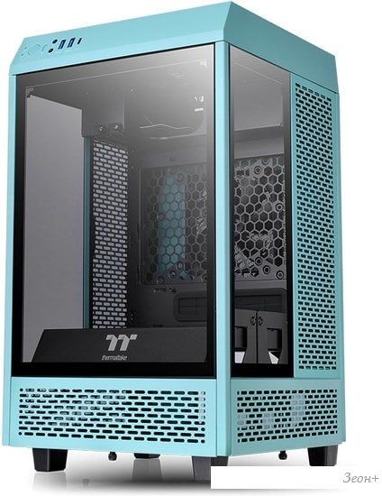 Корпус Thermaltake The Tower 100 Mini Turquoise CA-1R3-00SBWN-00