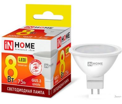   In Home LED-JCDR-VC 8 230 GU5.3 3000 720 4690612020327