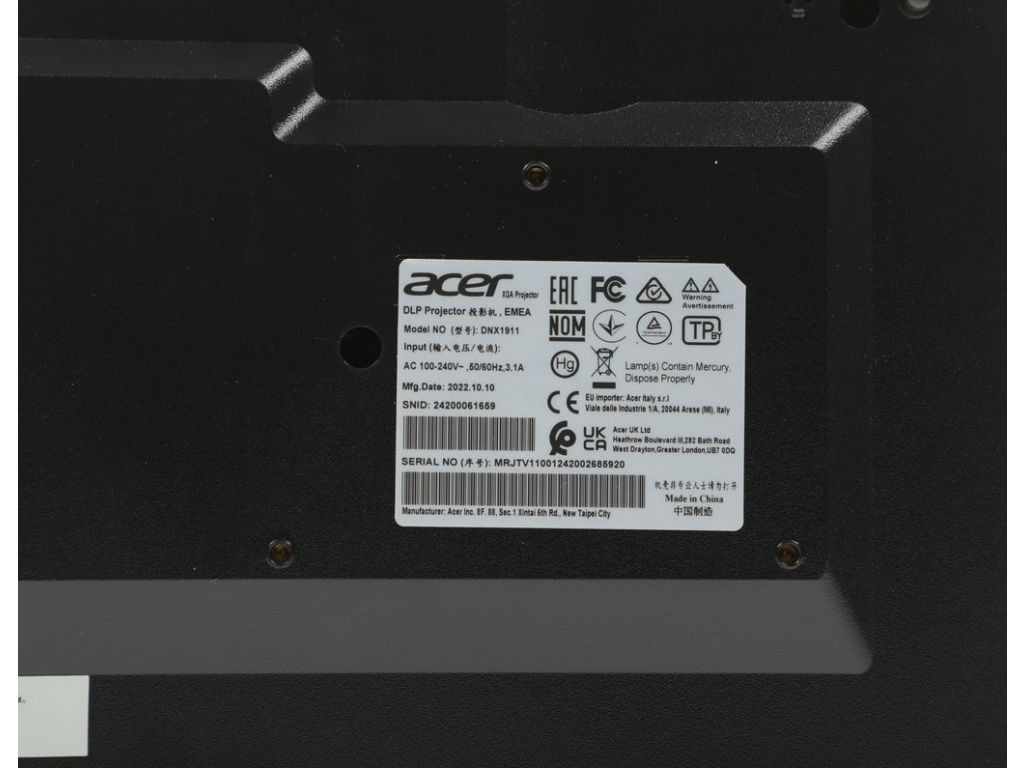 Проектор Acer X1228i