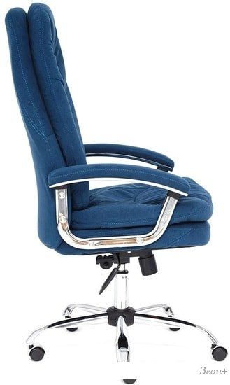 Кресло TetChair Softy LUX (флок, синий)