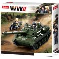 Конструктор Sluban Вторая мировая M38-B0687 Отечественный танк