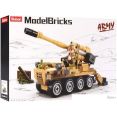 Конструктор Sluban Модельки M38-B0751 Танк с фигуркой