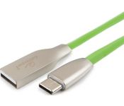  Cablexpert USB Type-A - USB Type-C CC-G-USBC01Gn-1M (1 , )