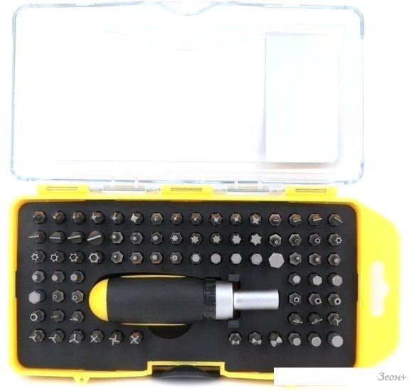 Набор отвертка с битами Cablexpert TK-SD-371 (79 предметов)