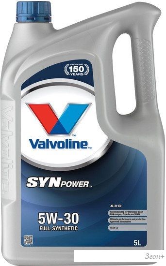 Моторное масло Valvoline SynPower XL-III 5W-30 5л