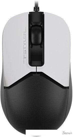 Мышь A4Tech Fstyler FM12S (черный/белый)