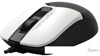 Мышь A4Tech Fstyler FM12S (черный/белый)