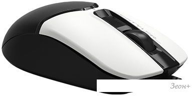 Мышь A4Tech Fstyler FM12S (черный/белый)