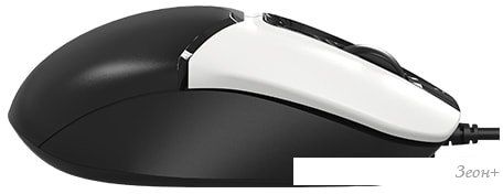 Мышь A4Tech Fstyler FM12S (черный/белый)