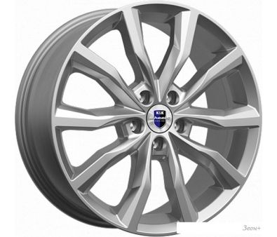 Литые диски K&K Портер 18x7.5" 5x108мм DIA 67.1мм ET 45мм Дарк платинум