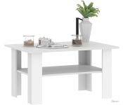 Журнальный столик НК-Мебель Лофт 900 (белый)
