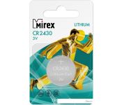  Mirex CR2430 3V 1  (1/40/240) ecopack 23702-CR2430-E1