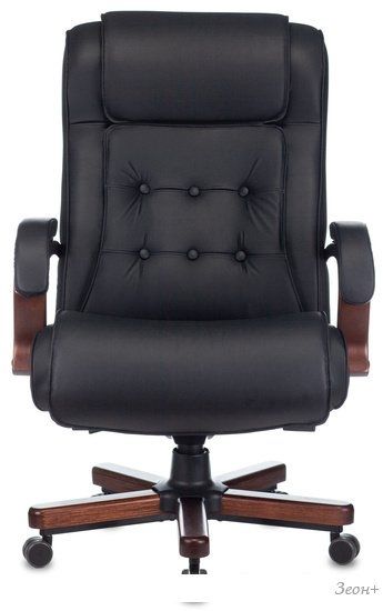 Кресло Бюрократ T-9926WALNUT (черный)