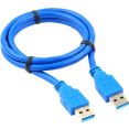 Кабель Cablexpert USB Type-A - USB Type-A CCP-USB3-AMAM-6 (1.8 м, синий)