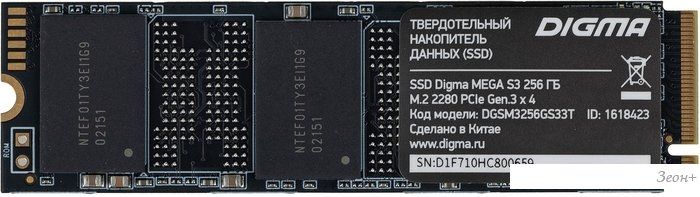 SSD Digma Mega S3 256GB DGSM3256GS33T