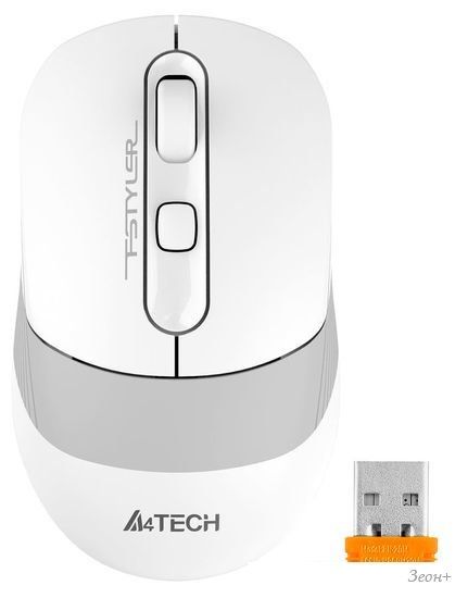 Мышь A4Tech Fstyler FB10C (белый)